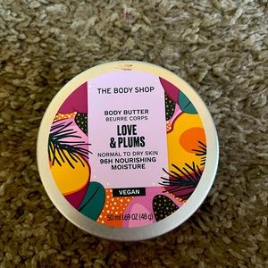 Body butter, plum scent, vegan, 50ml